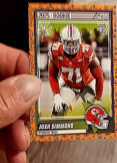 2025 Score A Treat #32 Josh Simmons — front