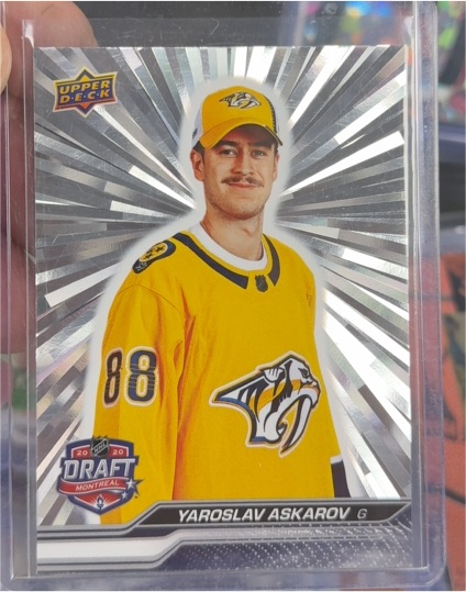 2023-24 Upper Deck Extended Series #743 Yaroslav Askarov — front