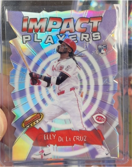 2024 Bowman's Best #IP-10 Elly De La Cruz Impact Players Rookie Card — front