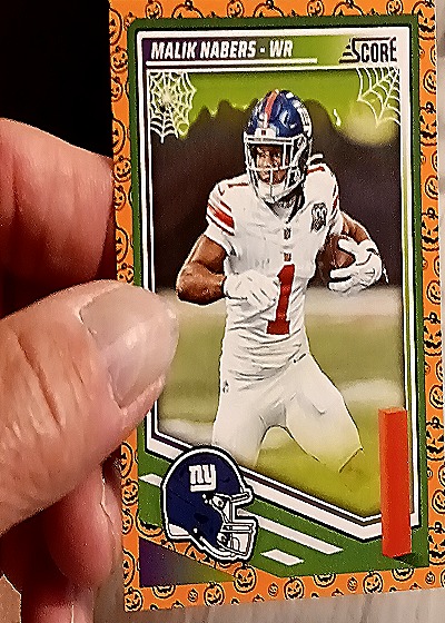 2025 Panini Score-A-Treat #105 Malik Nabers — front