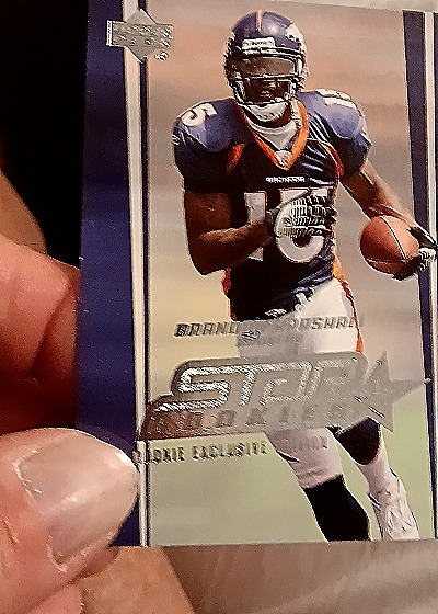 2006 Upper Deck Star Rookies #82 Brandon Marshall — front