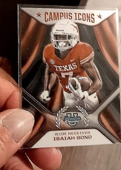 2024 Bowman University Chrome #CI-2 Isaiah Bond — front