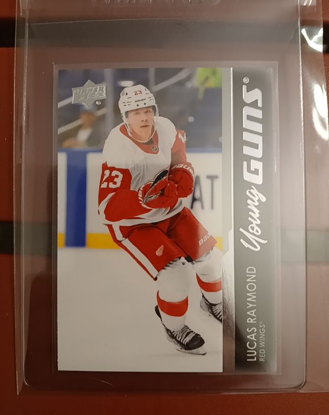 2021-22 Upper Deck Series 2 #464 Lucas Raymond Young Guns — front