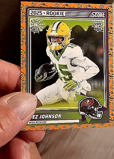2025 Panini Score A Treat Halloween #34 Tez Johnson — front