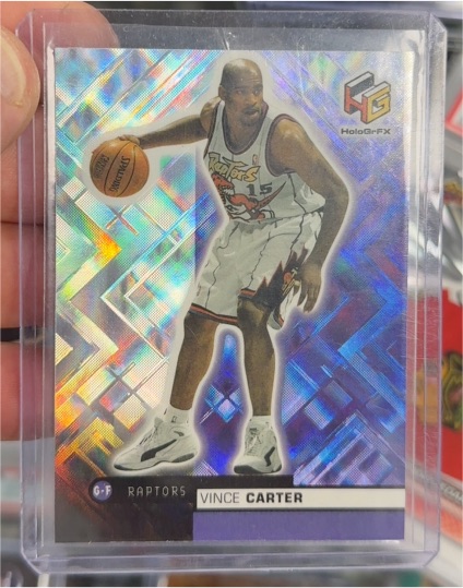 1999 Upper Deck HoloGrFX #53 Vince Carter — front