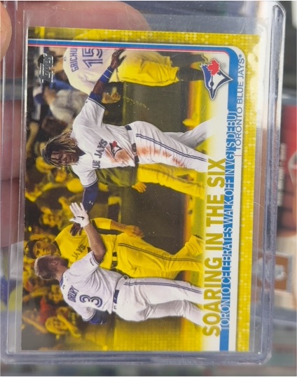 2019 Topps Update #US241 Brandon Drury/Vladimir Guerrero Jr. — front