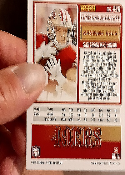 2025 Panini Score A Treat #239 J.J. McCarthy — back