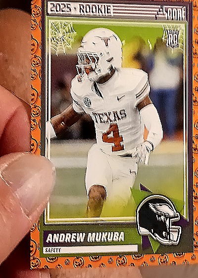 2025 Panini Score #98 Andrew Mukuba — front