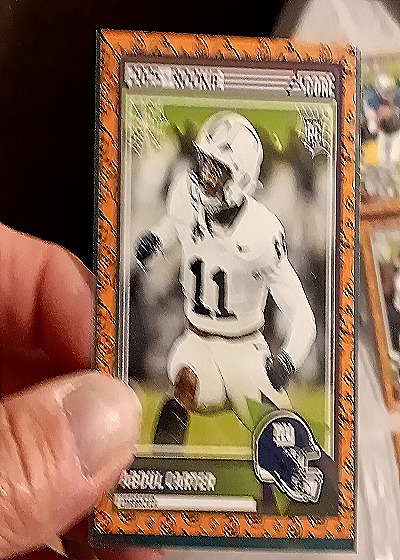 2025 Panini Score-A-Treat #16 Abdul Carter — front