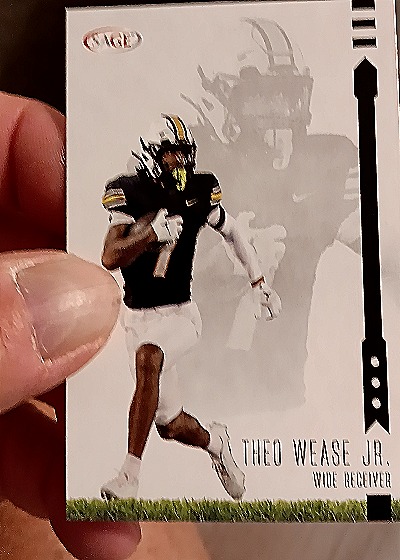 2025 Sage High Series #141 Theo Wease Jr. — front