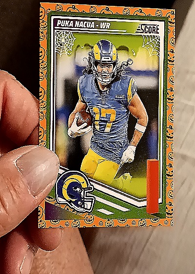 2025 Panini Score-A-Treat Football #120 Puka Nacua — front