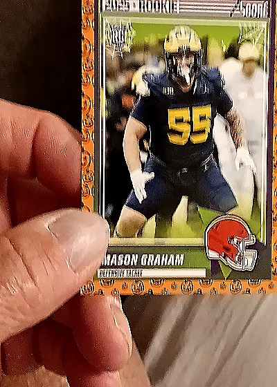 2025 Score-A-Treat #22 Mason Graham — front