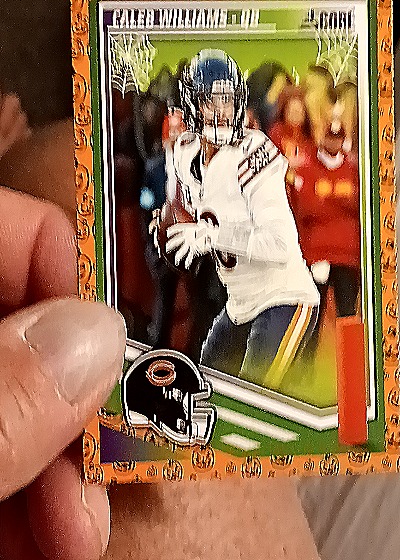2025 Panini Score A Treat Halloween #107 Caleb Williams — front