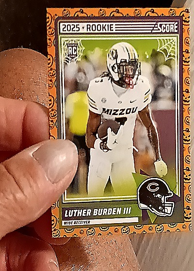 2025 Panini Score A Treat #18 Luther Burden III Rookie — front