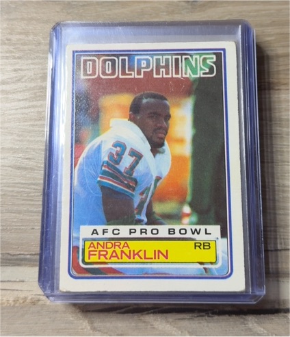 1983 Topps #313 Andra Franklin — front