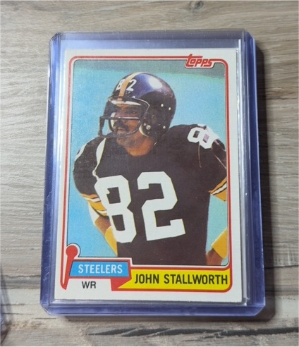 1981 Topps #476 John Stallworth — front