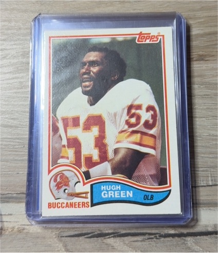 1982 Topps #500 Hugh Green — front