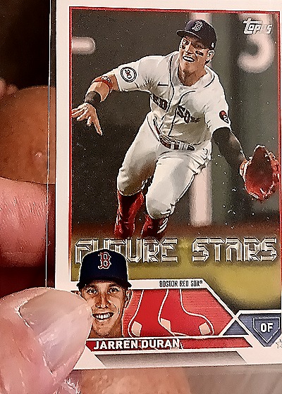 2023 Topps Series 1 Future Stars #242 Jarren Duran — front