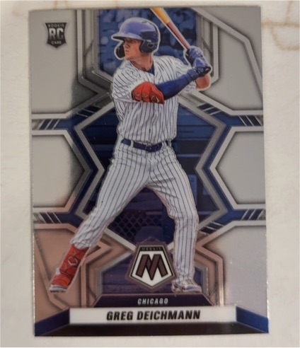 2022 Panini Mosaic #211 Greg Deichmann — front