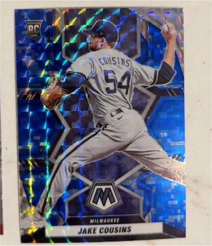 2022 Panini Mosaic #209 Jake Cousins — front