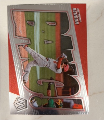 2022 Panini Mosaic Bang! #BG-13 Anthony Rendon — front