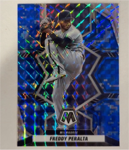 2022 Panini Mosaic #119 Freddy Peralta — front
