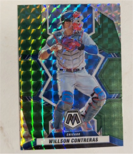 2022 Panini Mosaic #3 Willson Contreras — front