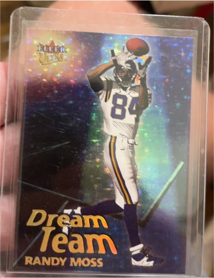 2000 Fleer Ultra #6 Randy Moss Dream Team — front