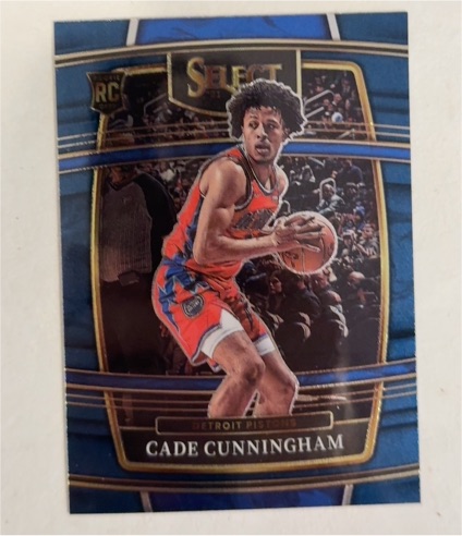 2021-22 Panini Select #11 Cade Cunningham — front