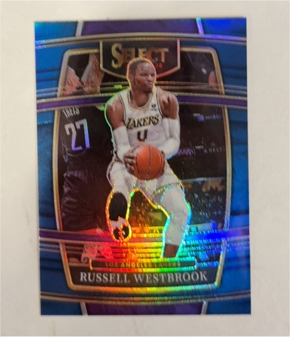 2021-22 Panini Select #54 Russell Westbrook — front