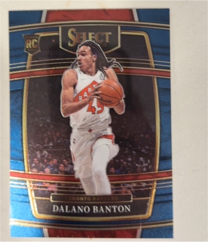 2021-22 Panini Select #91 Dalano Banton — front