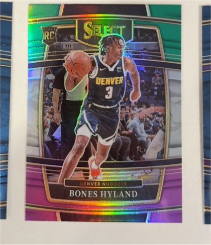 2021-22 Panini Select #79 Bones Hyland — front