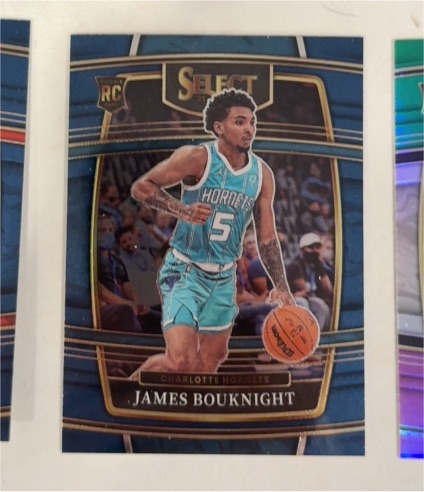 2021-22 Panini Select #37 James Bouknight — front