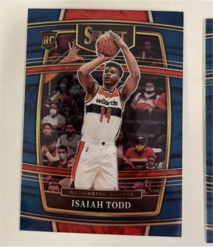 2021-22 Panini Select #65 Isaiah Todd — front