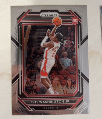 2022-23 Panini Prizm #243 TyTy Washington Jr. — front