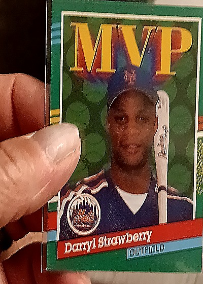 1991 Donruss #408 Darryl Strawberry — front