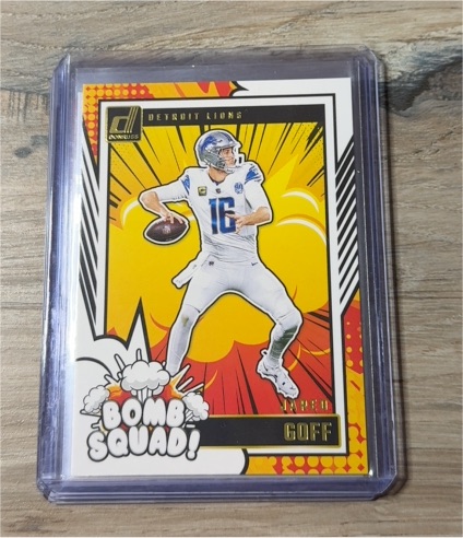 2024 Donruss #17 Jared Goff Bomb Squad — front