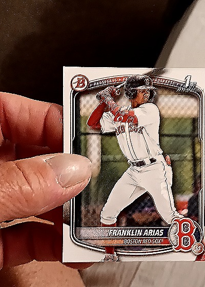 2025 Bowman #BP-67 Franklin Arias — front
