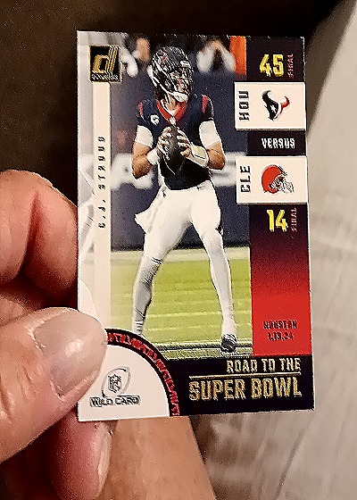 2024 Donruss Road to the Super Bowl #SBWC2 C.J. Stroud — front