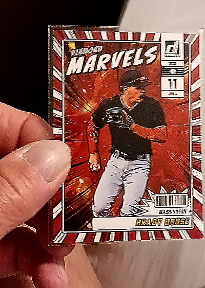 2025 Donruss Diamond Marvels #12 Brady House — front