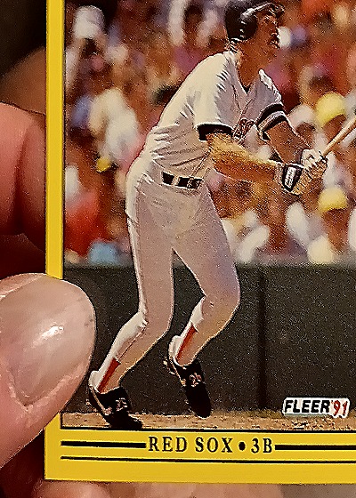1991 Fleer #593 Dave Parker — front