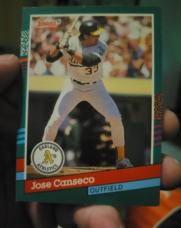 1991 Donruss #536 Jose Canseco — front
