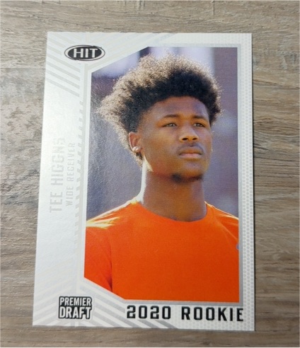 2020 Sage Hit Premier Draft #67 Tee Higgins — front