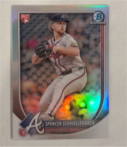 2025 Bowman Chrome #78 Spencer Schwellenbach — front