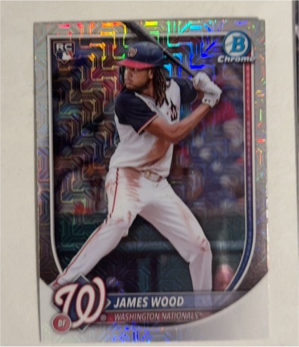 2025 Bowman Chrome #29 James Wood — front