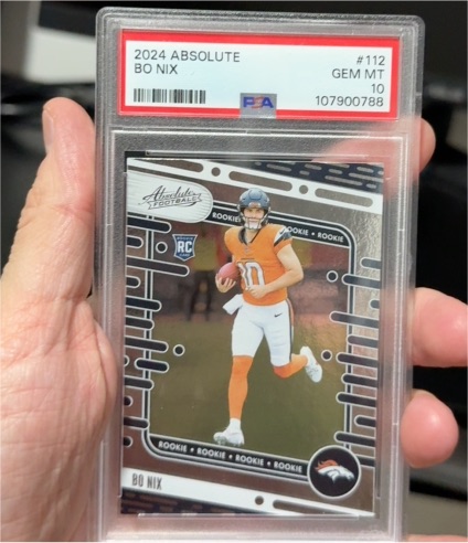 2024 Panini Absolute #112 Bo Nix — front