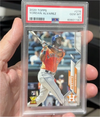 2020 Topps #276 Yordan Alvarez — front