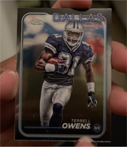 2024 Topps Chrome #54 Terrell Owens — front