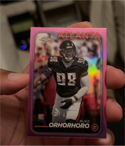 2024 Topps Chrome #279 Ruke Orhorhoro — front