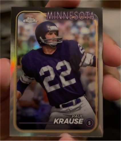 2024 Topps Chrome #118 Paul Krause — front